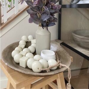 Studio McGee 5.08 ft long Garland Ceramic Beads